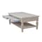 International Concepts Rectangle Vista Coffee Table, 48 W, 28 L, 20 in H, Wood, Unfinished OT-15C - alternate 2